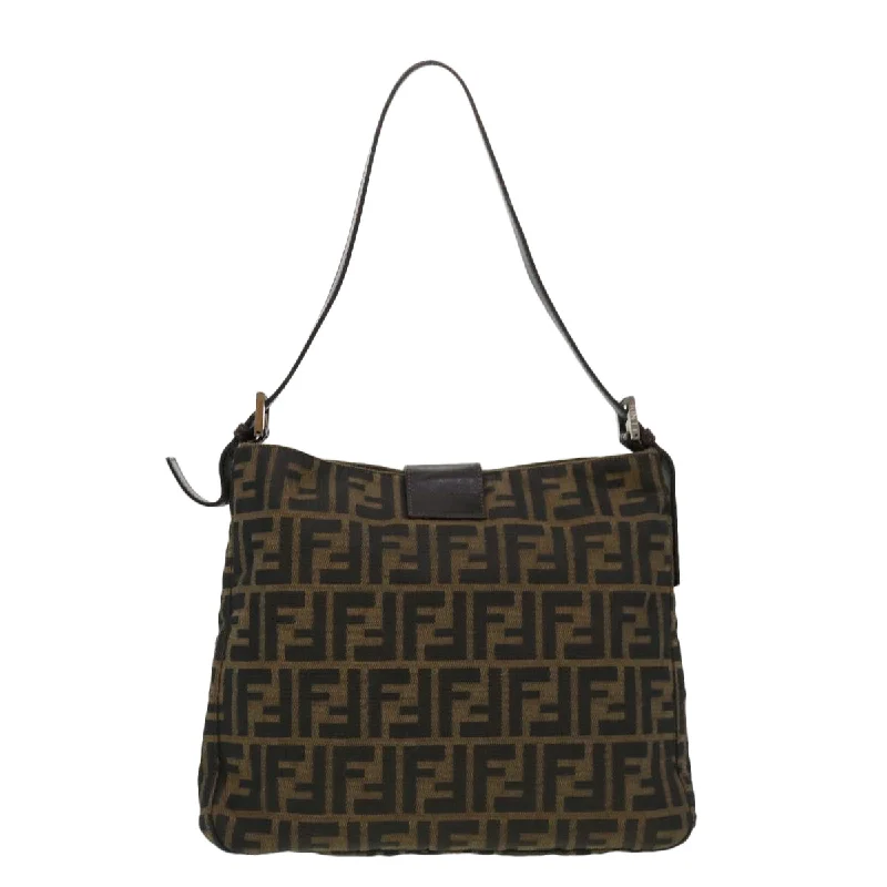 Fendi tote bags with a reinforced bottom for increased durabilityFendi tote bags with a reinforced bottom for increased durabilityFendi tote bags with a reinforced bottom for increased durabilityFENDI Zucca Canvas Mamma Baguette Shoulder Bag Brown 2258 26727 009  am4024