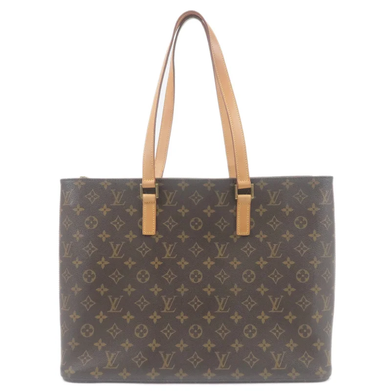 Louis Vuitton Twist bags with a crystal - embellished LV - turnlockLouis Vuitton Monogram Luco Tote Bag M51155