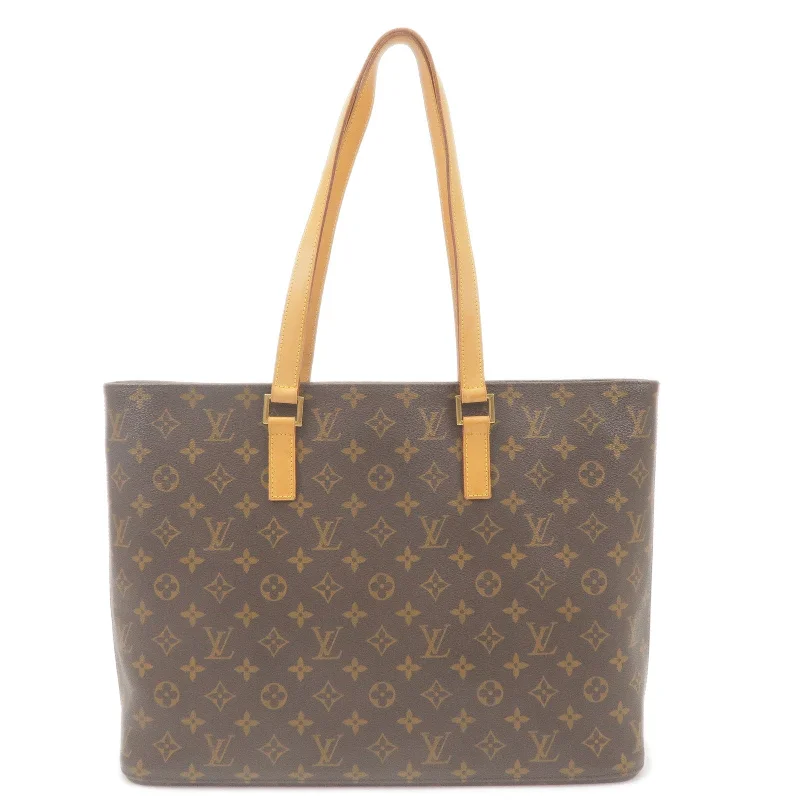 Louis Vuitton Alma bags with a monogram - embossed leather surfaceLouis Vuitton Monogram Luco Tote Bag Shoulder Bag M51155