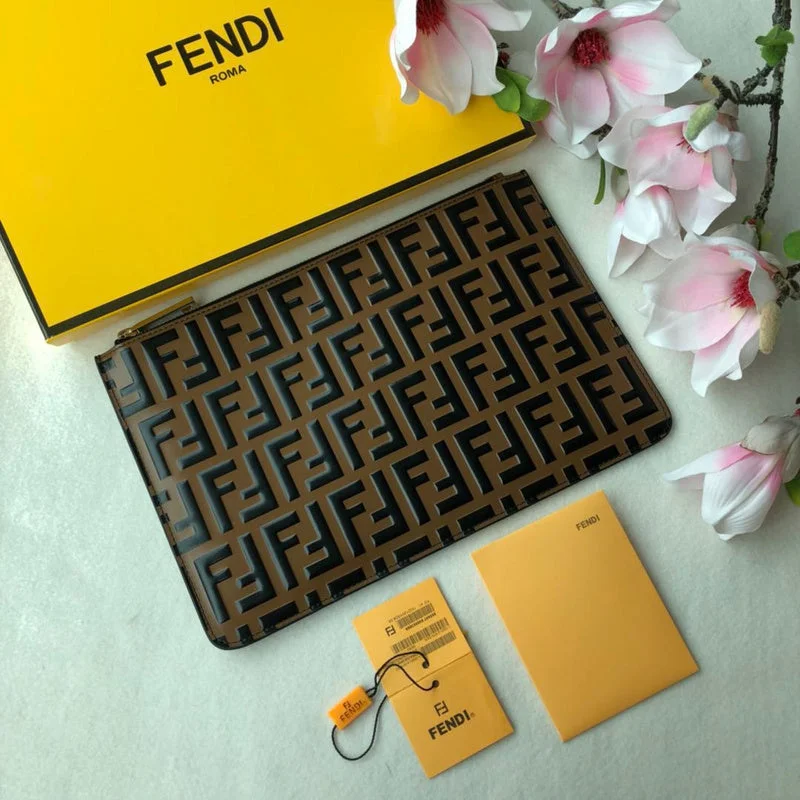 Fendi bags with a back - zip pocket for storing valuables securelyFendi bags with a back - zip pocket for storing valuables securelyFendi bags with a back - zip pocket for storing valuables securelyWF - Fendi Bags - 638