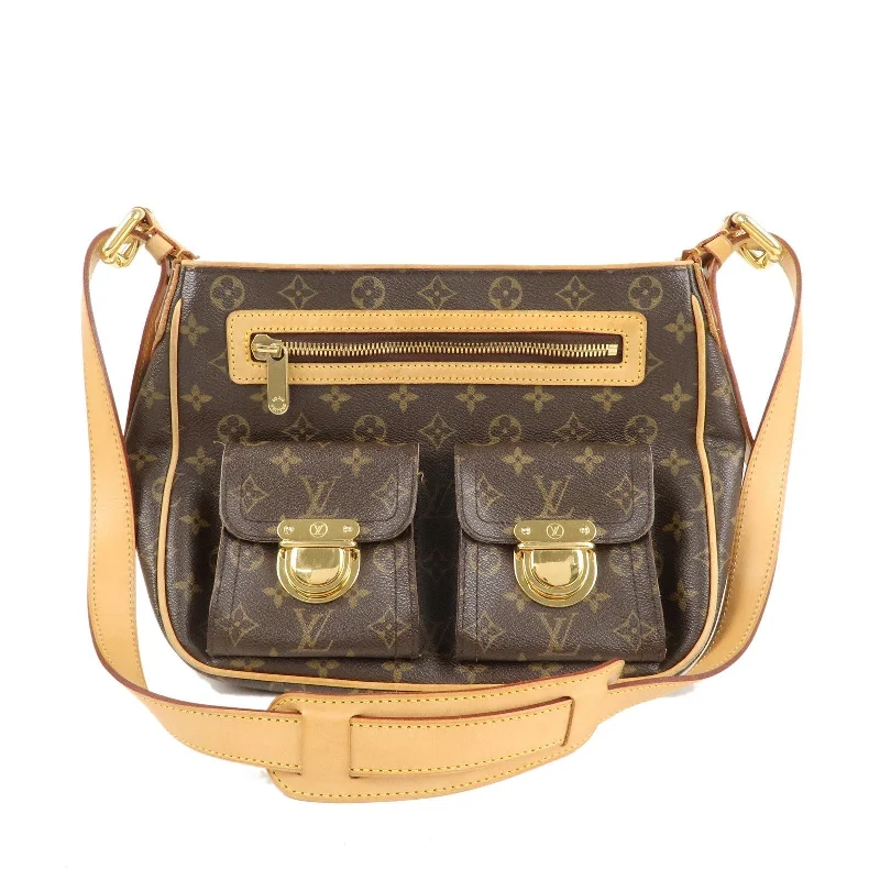 Louis Vuitton Neverfull bags with large capacity for everyday essentialsLouis Vuitton Monogram Hudson GM Shoulder Bag Brown M40045