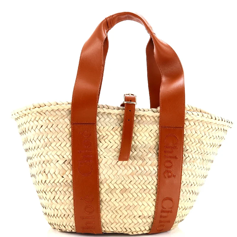 x Mifuko Woody Tote Raffia Large