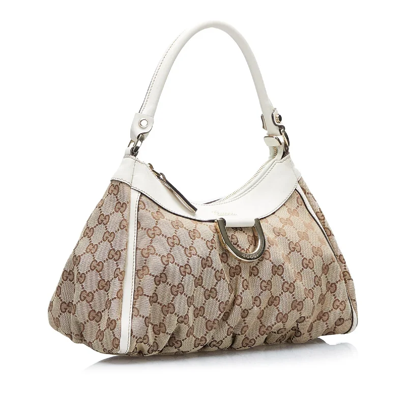 Ladies Gucci Dionysus bags with a chain - link shoulder strapLadies Gucci Dionysus bags with a chain - link shoulder strapGucci GG Canvas Abbey D-Ring Handbag (SHG-T3VHl9)