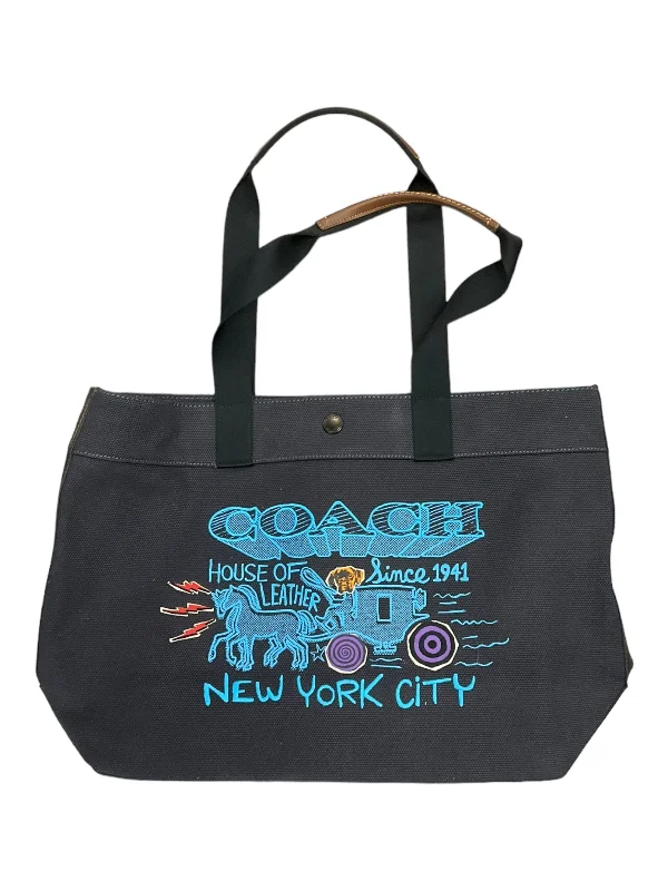 Coach tote bags with a spacious interior and multiple compartments for organizationCoach tote bags with a spacious interior and multiple compartments for organizationTote Designer By Coach  Size: Large