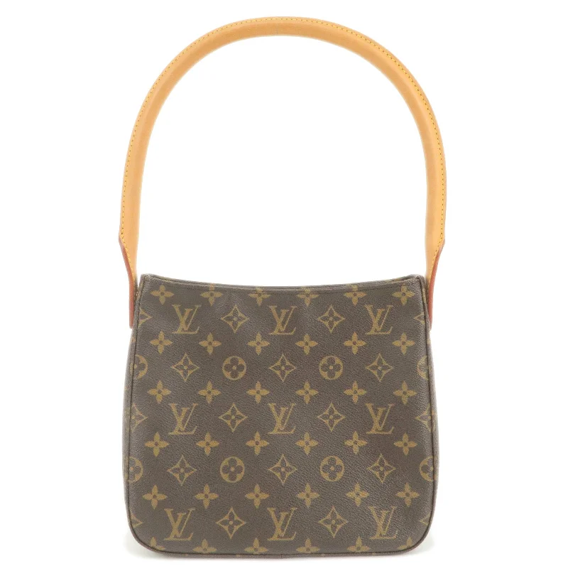 Small - sized Louis Vuitton Pochette Metis bags for a compact carryLouis Vuitton Monogram Looping MM Shoulder Bag M51146