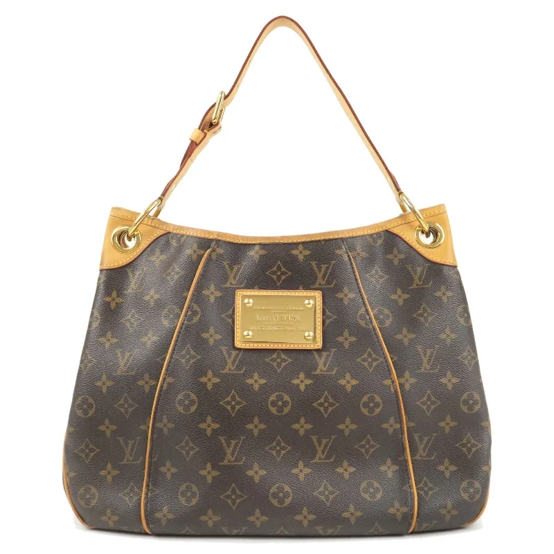 Louis Vuitton bags with a zip - around closure for enhanced securityLouis Vuitton Monogram Galliera PM Shoulder Bag M56382