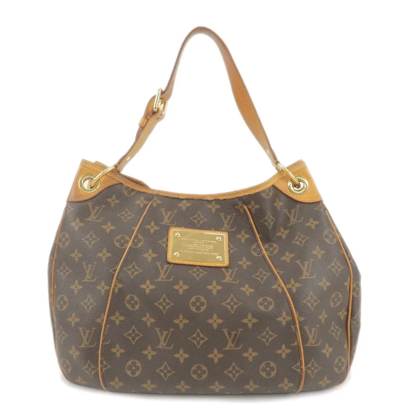 Louis Vuitton tote bags with a printed LV logo on the front for brand visibilityLouis Vuitton Monogram Galliera PM Shoulder Bag M56382