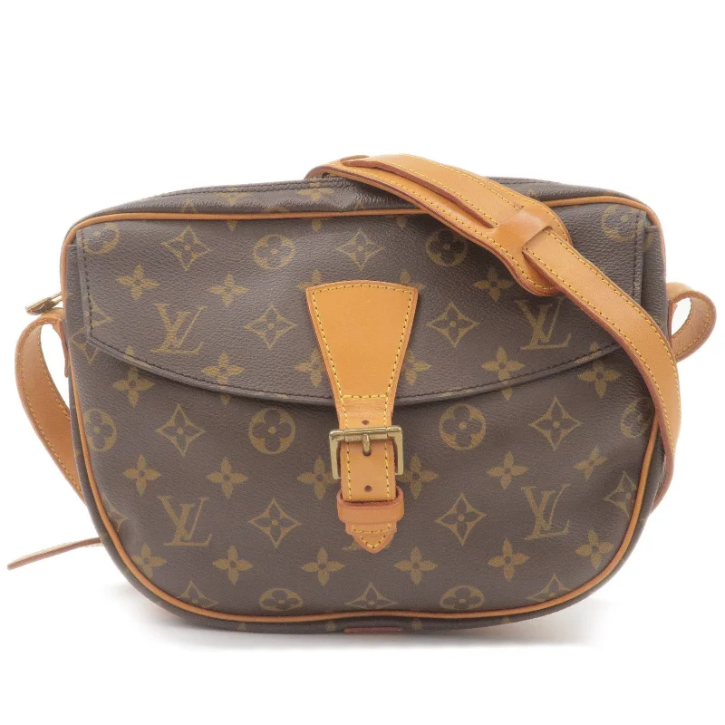 Louis Vuitton crossbody bags in a bold red color for a statementLouis Vuitton Monogram Jeune Fille GM Shoulder Bag M51225