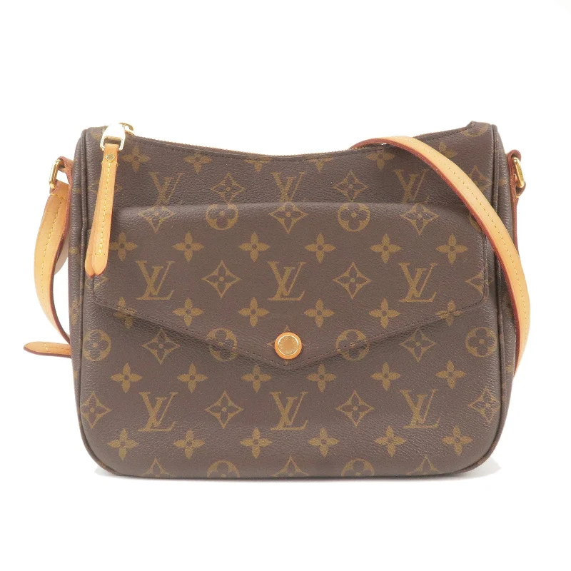 Ladies Louis Vuitton shoulder bags with a single - handle silhouetteLouis Vuitton Monogram Mabillon Shoulder Bag M41679