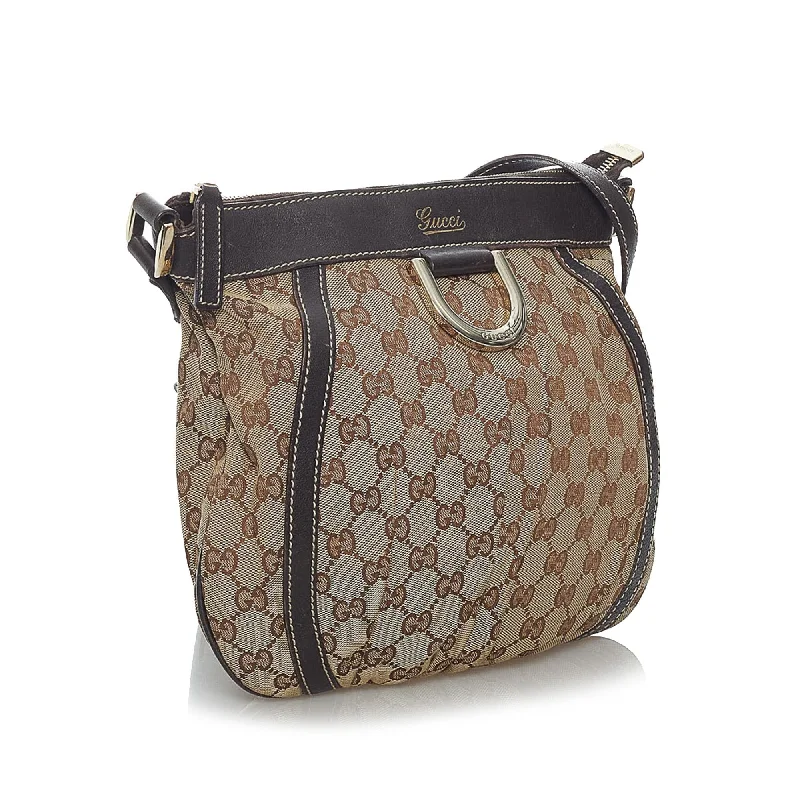 Women Gucci bags with a detachable mirror insideWomen Gucci bags with a detachable mirror insideGucci GG Canvas Abbey D-Ring Crossbody Bag (29469)