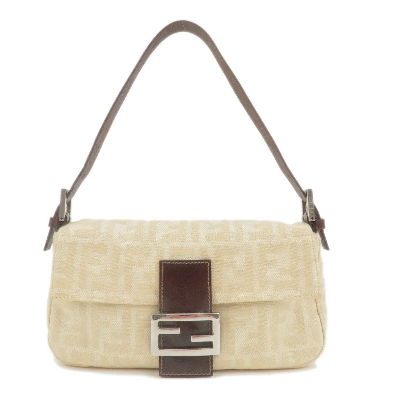 Fendi crossbody bags in a vibrant, neon color for a bold fashion statementFendi crossbody bags in a vibrant, neon color for a bold fashion statementFendi crossbody bags in a vibrant, neon color for a bold fashion statementFENDI Zucca Canvas Leather Mamma Baguette Bag Beige 26424