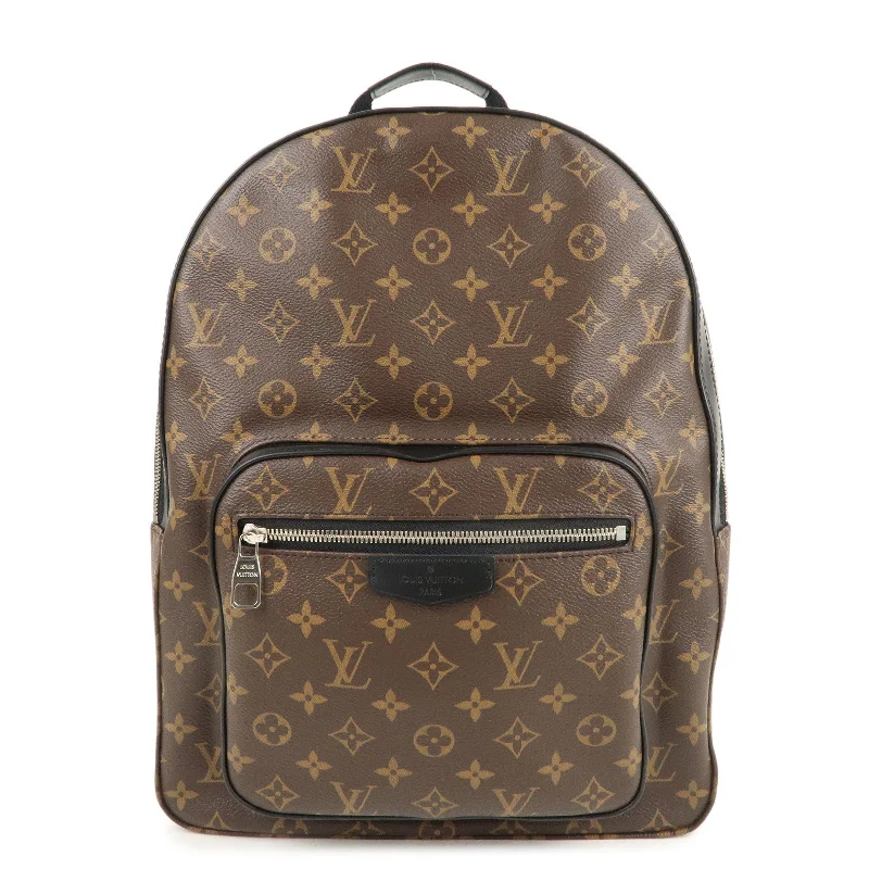 Louis Vuitton crossbody bags with adjustable shoulder straps for comfortLouis Vuitton Monogram Macassar Josh Back Pack M41530