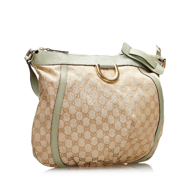 Women Gucci bags with a detachable mirror insideWomen Gucci bags with a detachable mirror insideGucci GG Canvas Abbey D-Ring Crossbody Bag (68SCNu)