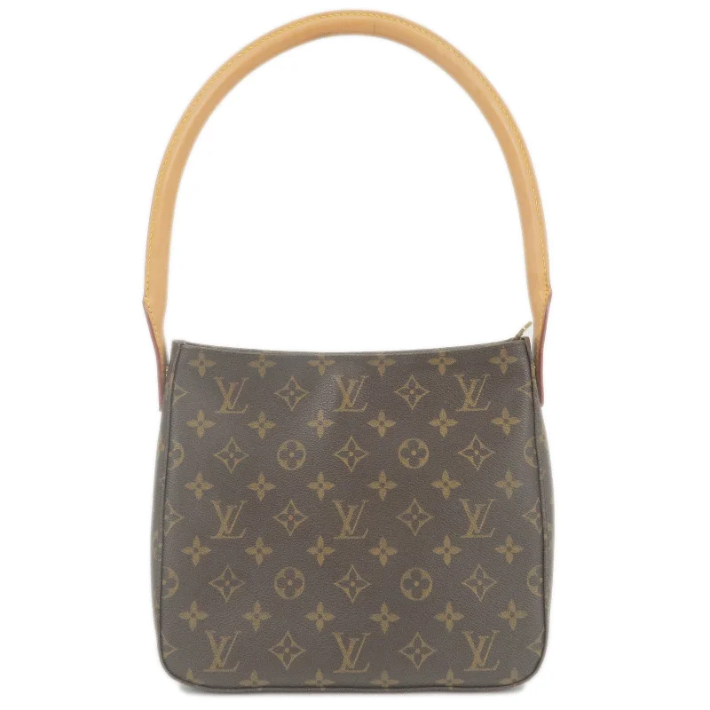 Louis Vuitton crossbody bags with adjustable shoulder straps for comfortLouis Vuitton Monogram Looping MM Shoulder Bag M51146