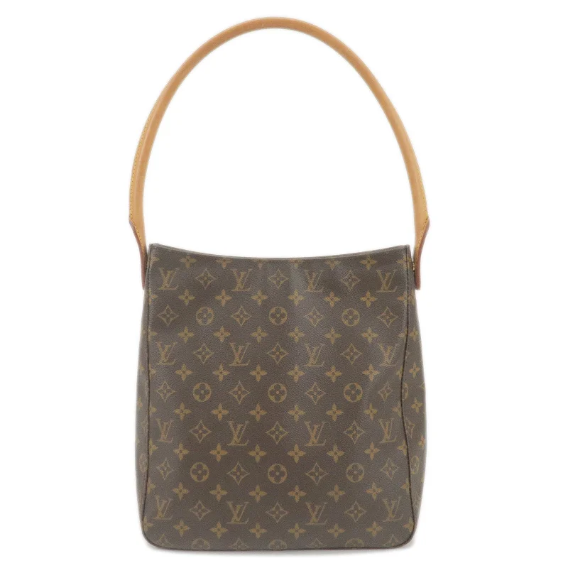 Louis Vuitton bags with a zippered interior pocket for better organizationLouis Vuitton Monogram Looping GM Shoulder Bag M51145