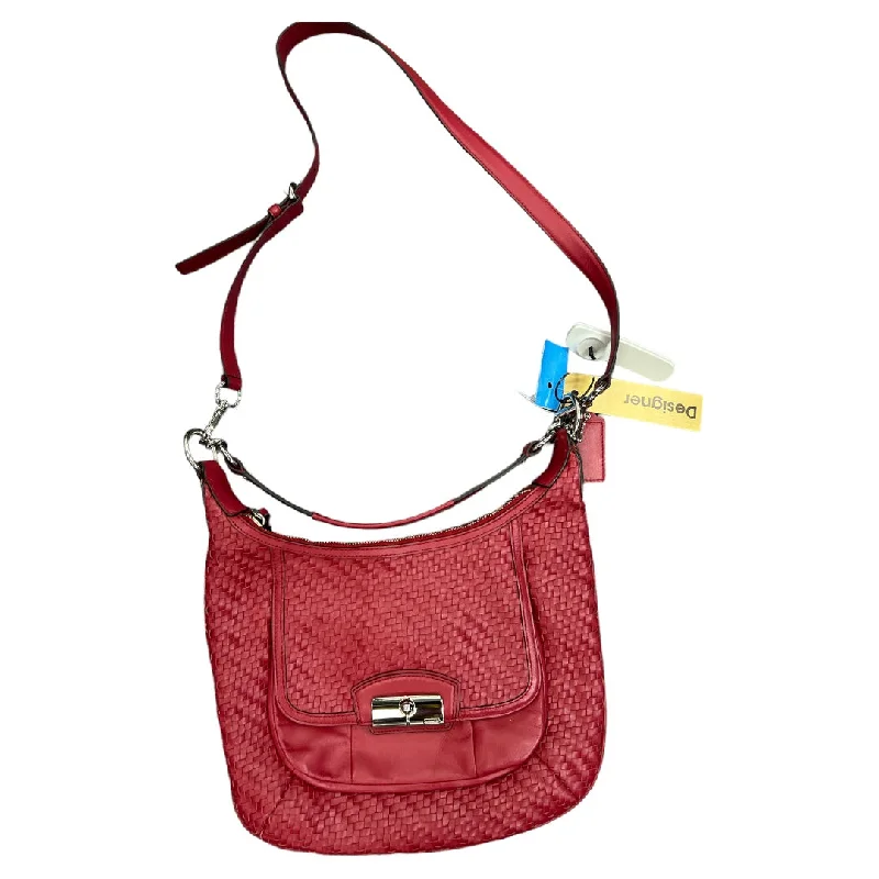 Coach bags with a back - zip pocket for storing valuables securelyCoach bags with a back - zip pocket for storing valuables securelyHandbag Designer By Coach  Size: Medium