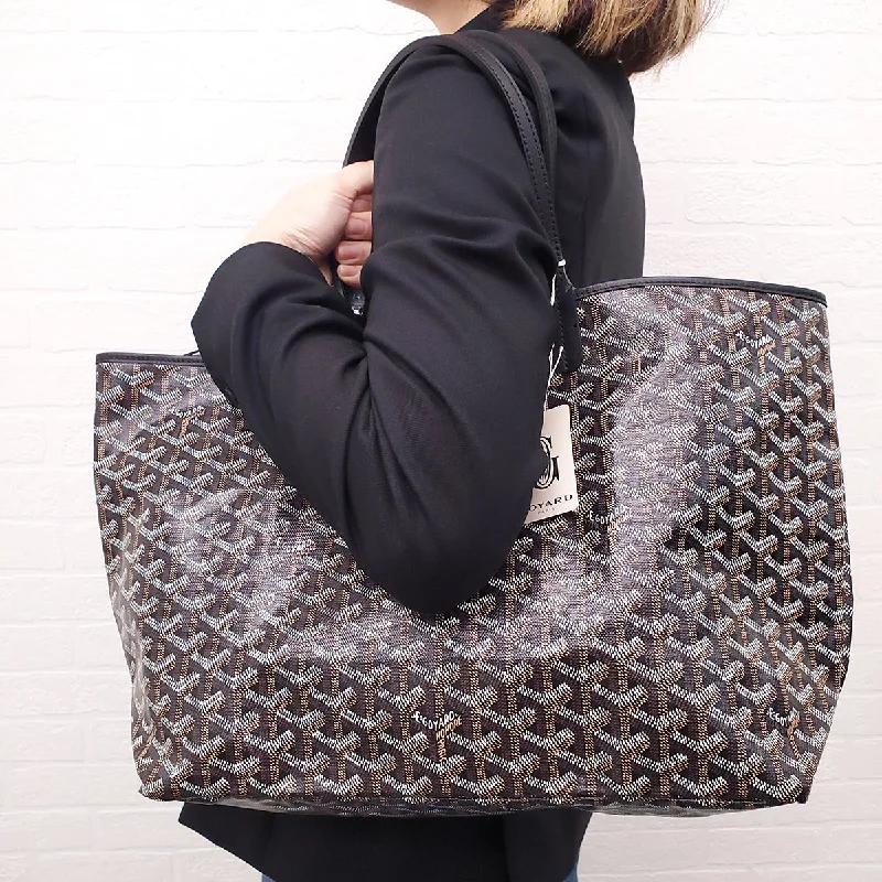 Quilted Hermes Bags for a Luxurious and Cozy AestheticGOYARD BLACK TOTE PM