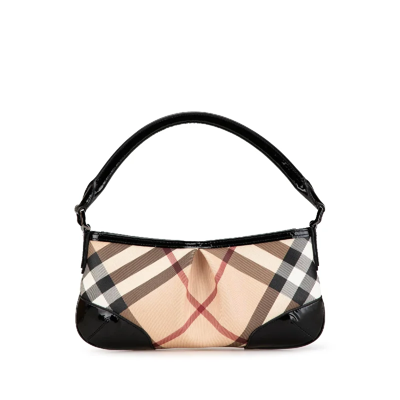 High - Quality Burberry Leather Shoulder BagsHigh - Quality Burberry Leather Shoulder BagsBrown Burberry Supernova Check Coated Canvas Newbury Shoulder Bag