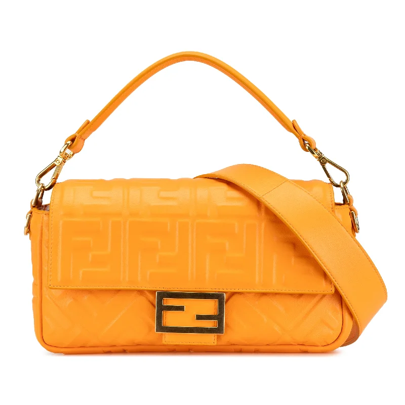 Fendi backpacks with a padded laptop sleeve for travel and work - related useFendi backpacks with a padded laptop sleeve for travel and work - related useOrange Fendi Zucca Embossed Leather Baguette Satchel