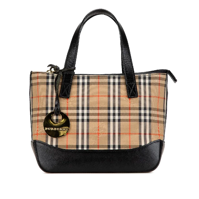 Burberry Bags with Adjustable Shoulder Straps for ComfortBurberry Bags with Adjustable Shoulder Straps for ComfortBrown Burberry Haymarket Check Canvas Handbag