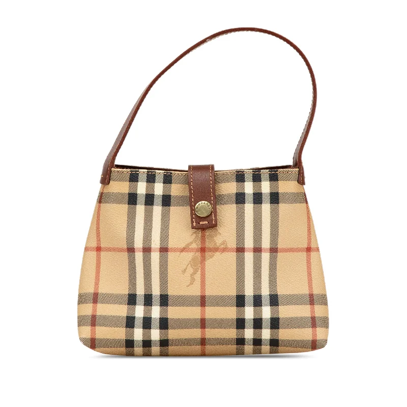 Miniature Burberry Crossbody Bags for Evening OutMiniature Burberry Crossbody Bags for Evening OutBrown Burberry Haymarket Check Coated Canvas Handbag