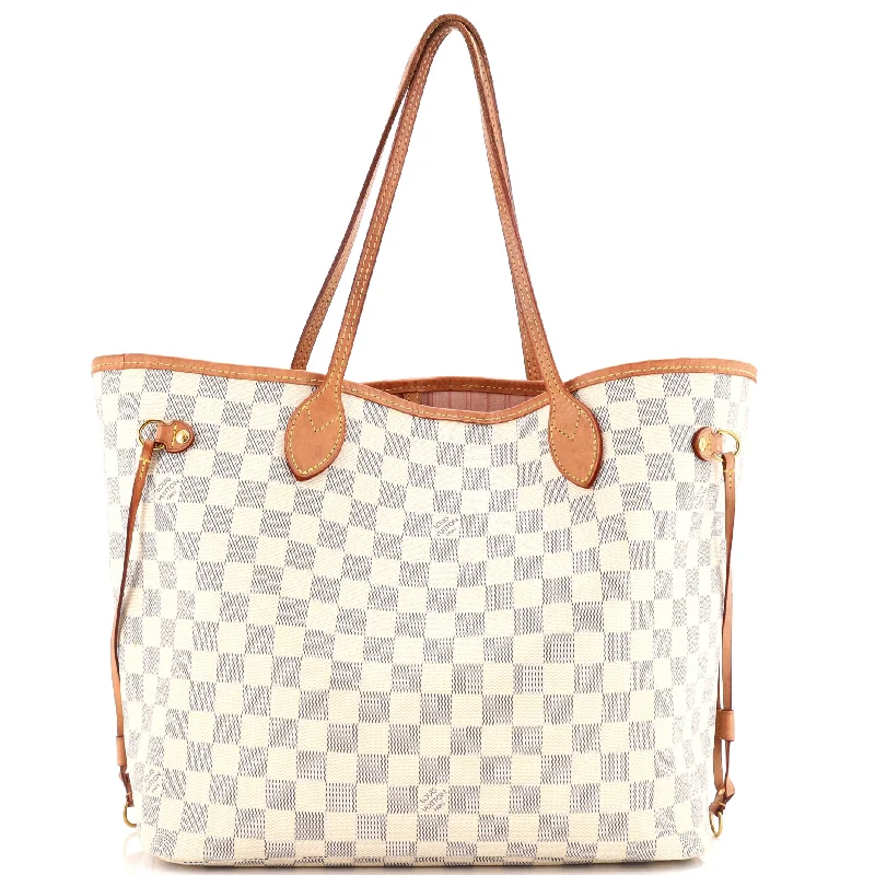 Burberry Bags with Magnetic Closures for Quick AccessNeverfull NM Tote Damier MM