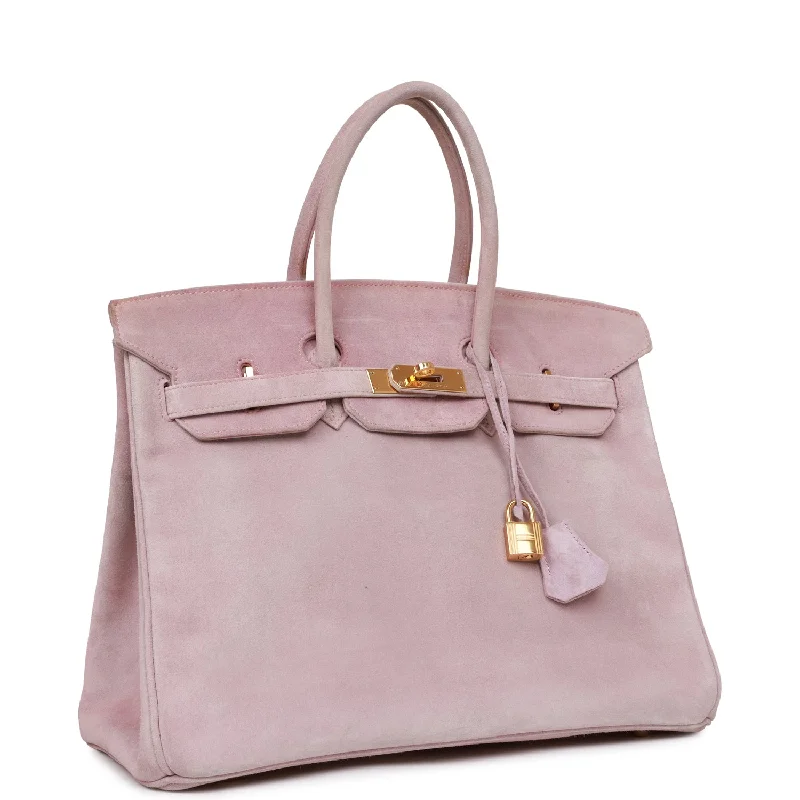 Hermes Bags for the Discerning Luxury CollectorVintage Hermes Birkin 35 Lilac Doblis Gold Hardware