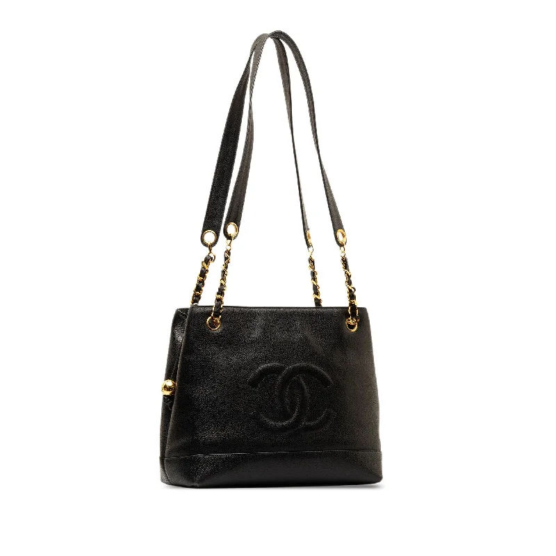 Chanel Black Handbag for Business MeetingsChanel Black Handbag for Business MeetingsChanel CC Caviar Tote (uiId0Z)