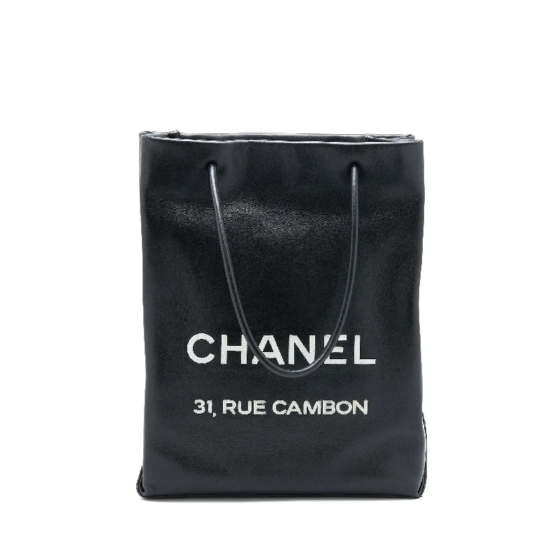 Chanel Classic Flap Bag for Evening PartyChanel Classic Flap Bag for Evening PartyChanel Vintage Cambon Tote Bag Calfskin Black SHW