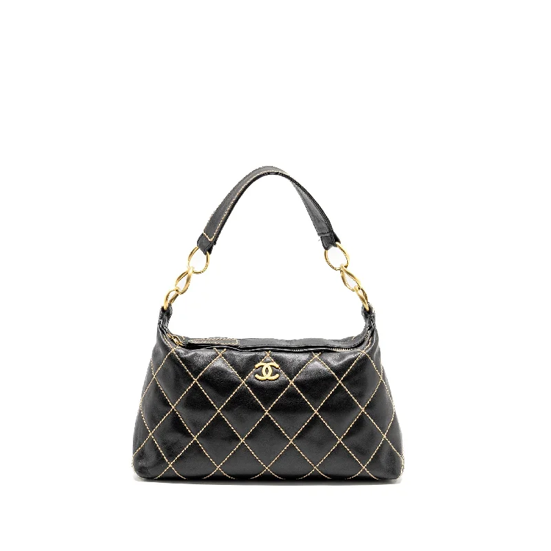 Chanel Limited Edition Handbag for CollectorsChanel Limited Edition Handbag for CollectorsCHANEL Vintage Wild Stitch Shoulder Bag Calfskin Black GHW