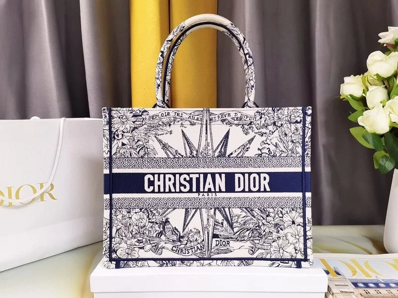 Christian Dior tote bags with a printed Dior logo on the frontChristian Dior tote bags with a printed Dior logo on the frontBC - Dior Bags - 1722