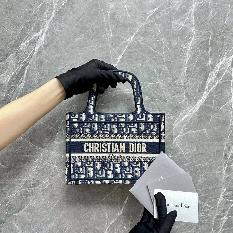 Christian Dior handbags with a detachable mirror for on - the - go touch - upsChristian Dior handbags with a detachable mirror for on - the - go touch - ups*Like New* Book Tote Mini Bag